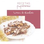 Como hacer turrón de chocolate.