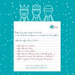 Regla de los cinco para hacer la carta a sus Majestades los Reyes Magos de Oriente.